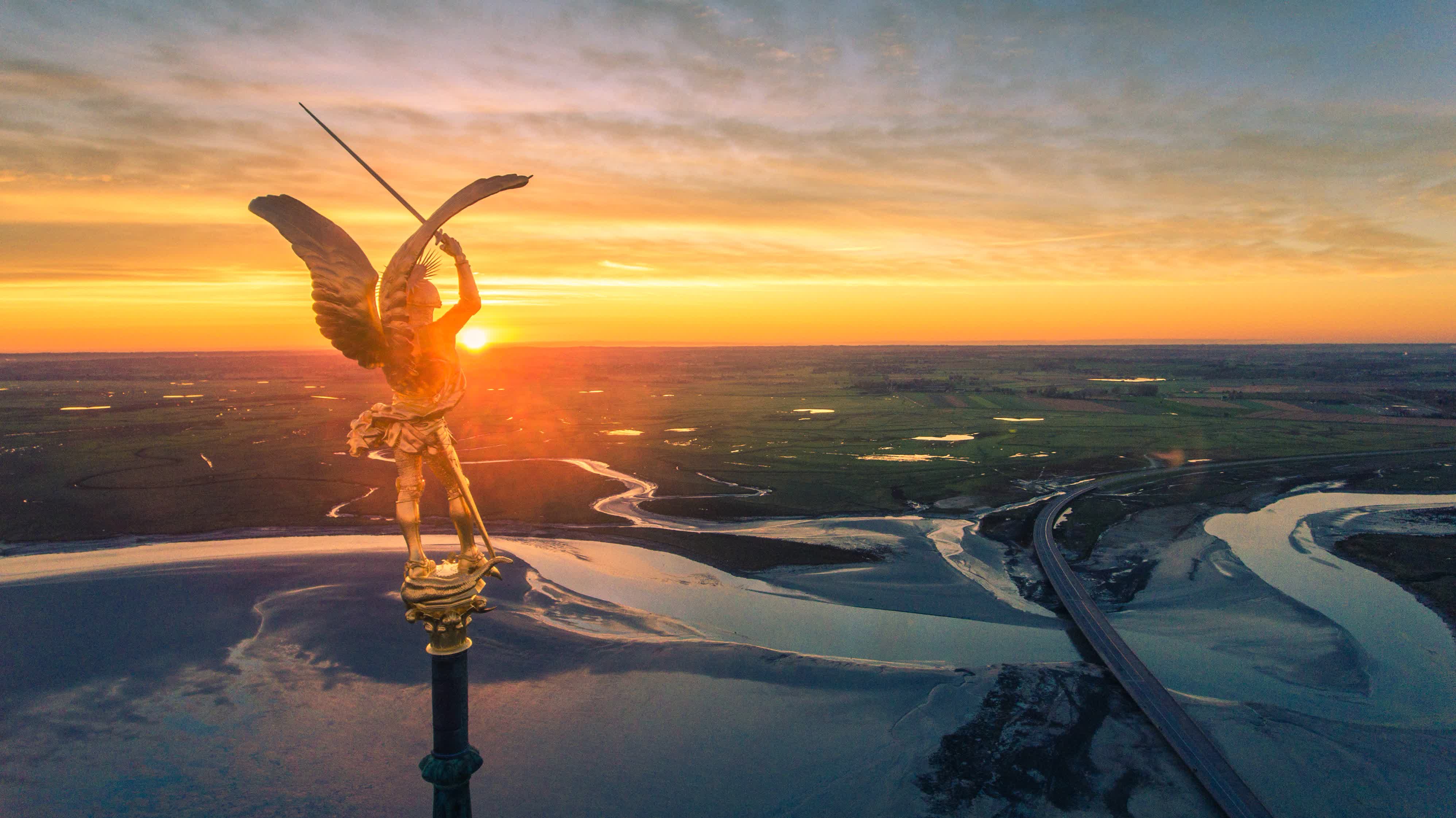 L'arc ange - Mont-Saint-Michel