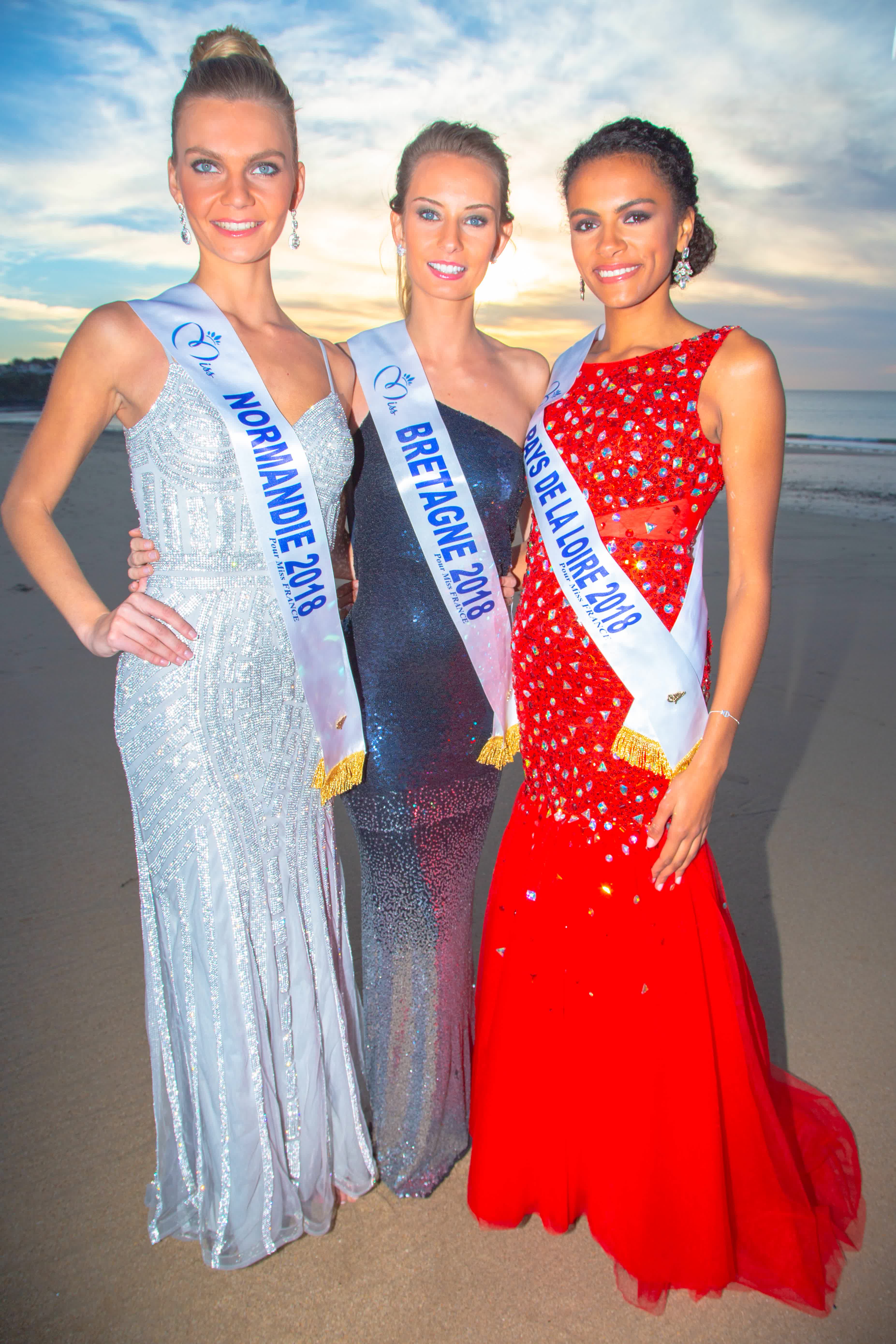Trio de l'ouest Miss France 2018